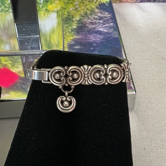 Brighton lot of 2 Silver and Blue Women's Bracelet Set #1231 - Picture 3 of 7